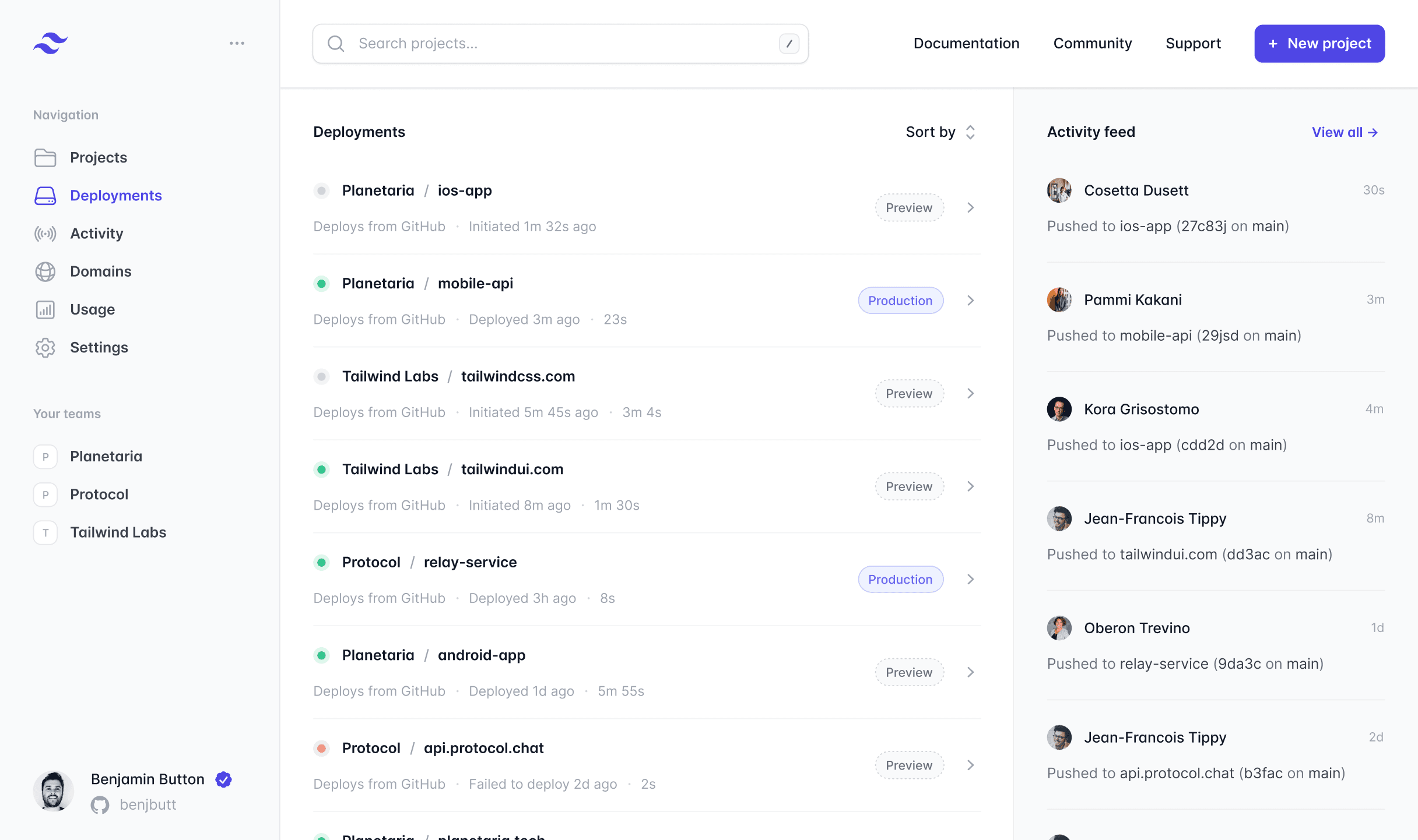 team meeting on sofa